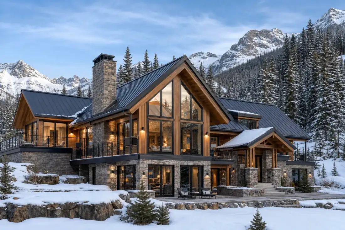 Mountain Retreat — 3,200 sq ft